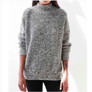 BDG Sweater Womens Size XS Mock Neck knit pullover‎ cotton Blend